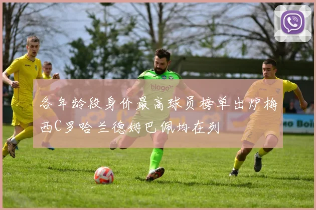 各年龄段身价最高球员榜单出炉梅西C罗哈兰德姆巴佩均在列